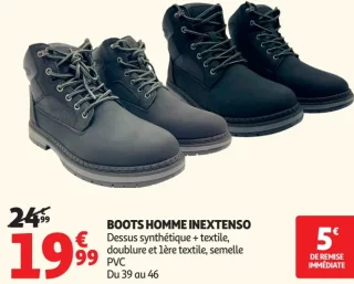 Boots homme Inextenso
