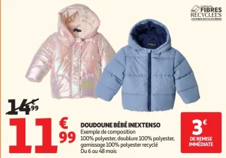 Doudoune bébé Inextenso