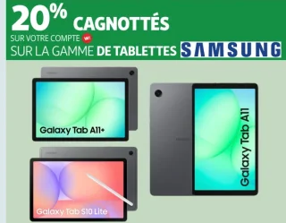 Gammes de tablettes Samsung