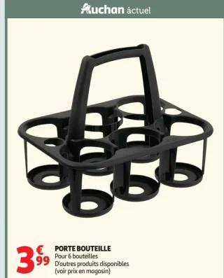 Porte bouteille Auchan actuel