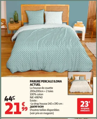 PARURE PERCALE ILONA ACTUEL