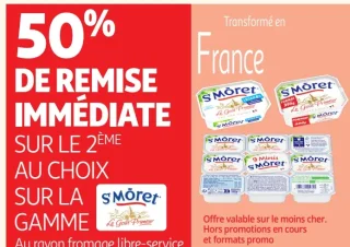 Gamme de fromage S'Moret