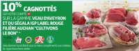 Veau d'Aveyron et du Ségala IGP Label Rouge Filière Auchan Cultivons le bon