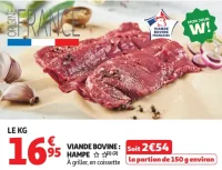 Viande bovine : hampe
