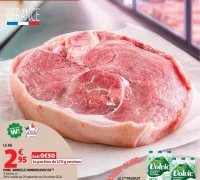 Porc : rouelle jambon avec os