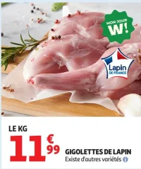 Gigolettes de lapin