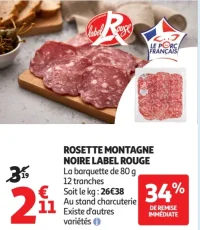 Rosette Montagne Noire Label Rouge