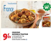 COUSCOUS AUCHAN LE TRAITEUR