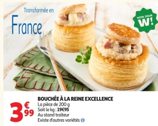 BOUCHÉE À LA REINE EXCELLENCE