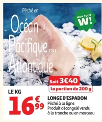 Longe d'espadon
