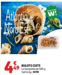 Bulots cuits