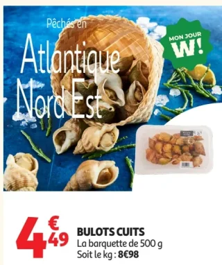 Bulots cuits