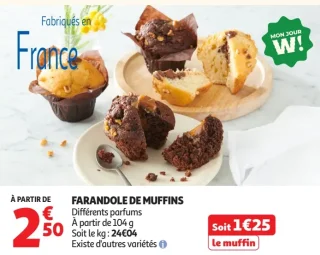 FARANDOLE DE MUFFINS
