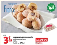 MINI BEIGNETS FOURRÉS