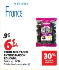 Pruneaux d'Agen Entiers Maison Roucadil
