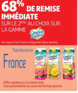 Jus de fruits Caresse Antillaise