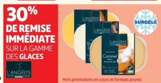 Gamme des glaces L'Angélys