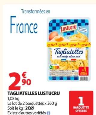 Tagliatelles Lustucru