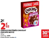 Céréales protéinées chocolat Chocapic Nestlé