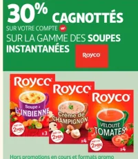 Gamme des Soupes Instantanées Royco