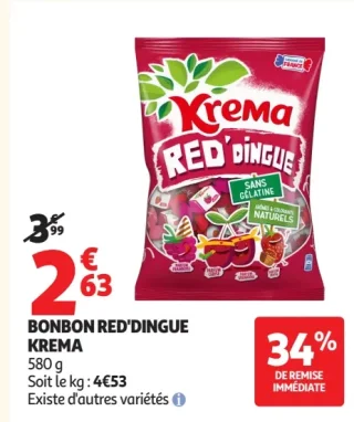 Bonbon Red'dingue Krema