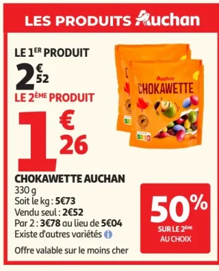 Chokawette Auchan