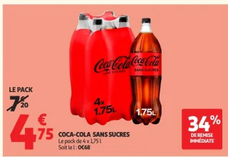 Coca-Cola Sans Sucres