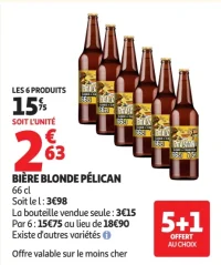 Bière Blonde Pélican