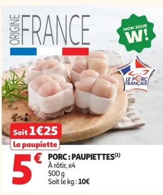 Porc : Paupiettes x4