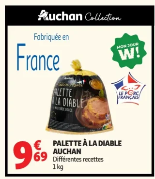 Palette à la diable Auchan