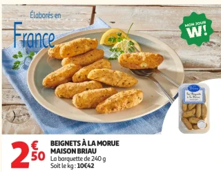 Beignets à la Morue Maison Briau