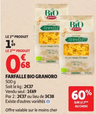 Farfalle bio Granoro