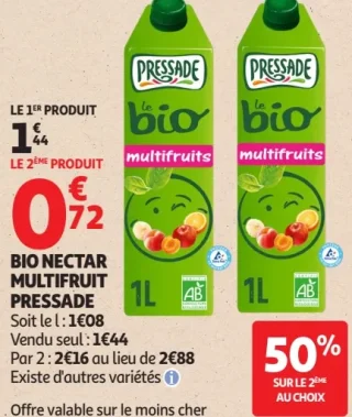 Bio nectar multifruit Pressade