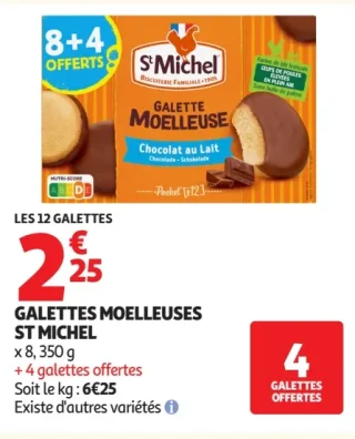 Galettes Moelleuses St Michel