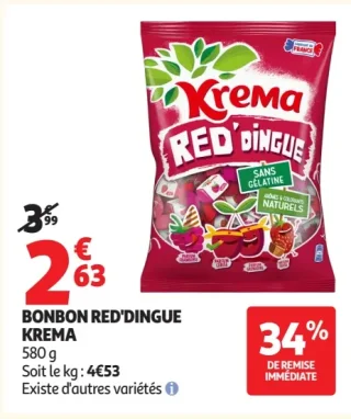 Bonbon Red'Dingue Krema