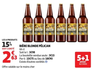 BIÈRE BLONDE PÉLICAN