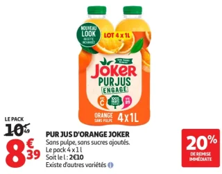 PUR JUS D'ORANGE JOKER