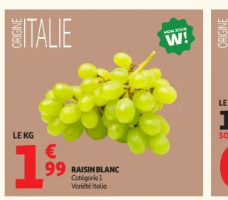 Raisin blanc