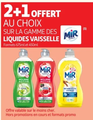 Liquides vaisselle Mir