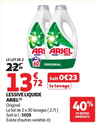 Lessive liquide Ariel Original