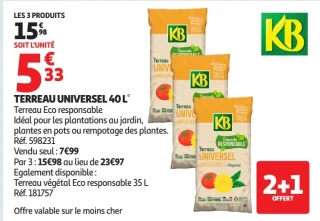 Terreau Universel 40 L KB