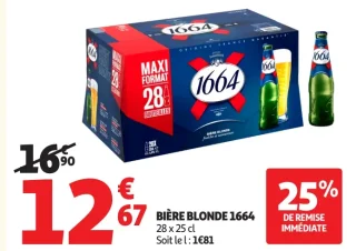 Bière blonde 1664