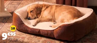 Couchage Chien / Chat en coton et flanelle