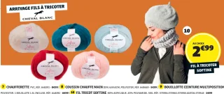 Fil à tricoter Softine Cheval Blanc