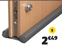 Bas de porte plastique