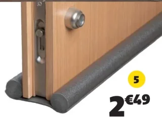 Bas de porte plastique