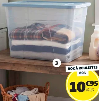 Box à roulettes 80 L GiFi