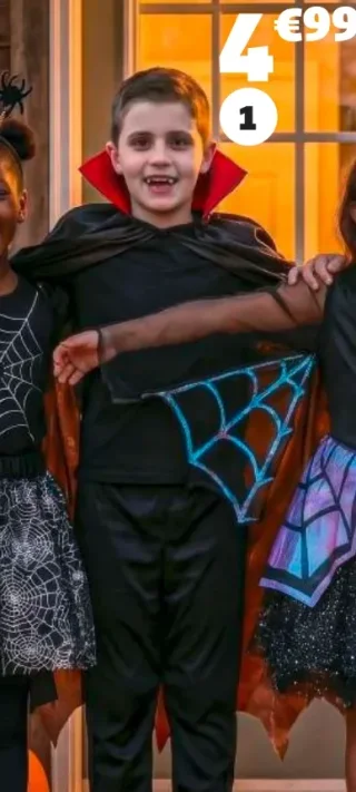 CAPE DE DRACULA POUR ENFANT