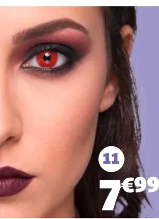 PAIRE DE LENTILLES FANTAISIE
