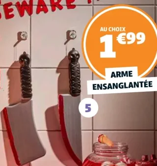 ARME ENSANGLANTÉE